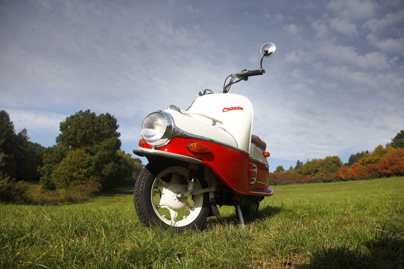 Cezeta electric scooter - Prototype 3 front