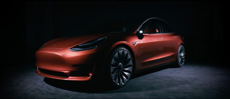 Tesla Model 3 first pics