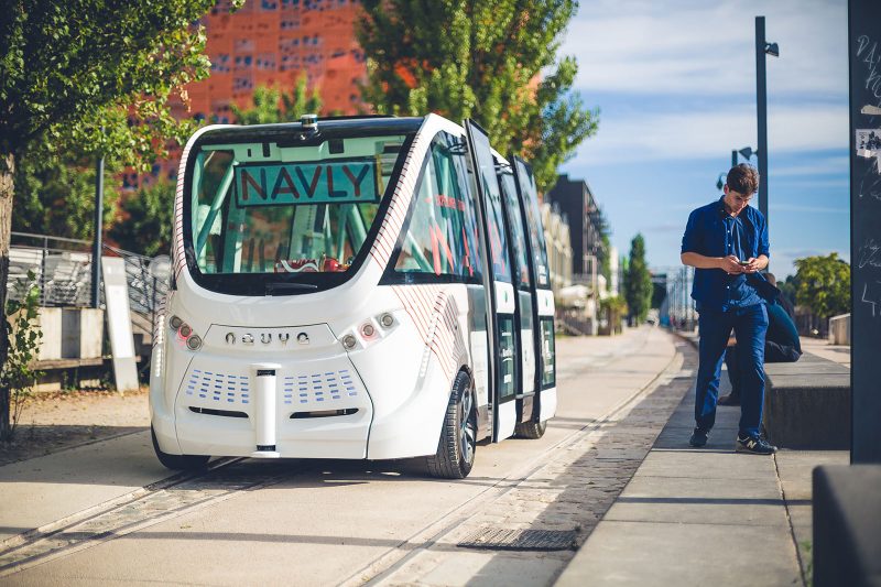 NAVLY - World's first autnomous electric public transport service